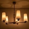 Lampa wisząca 1244 VINCENZA Mosiądz Elegancki Żyrandol Zuma Line
